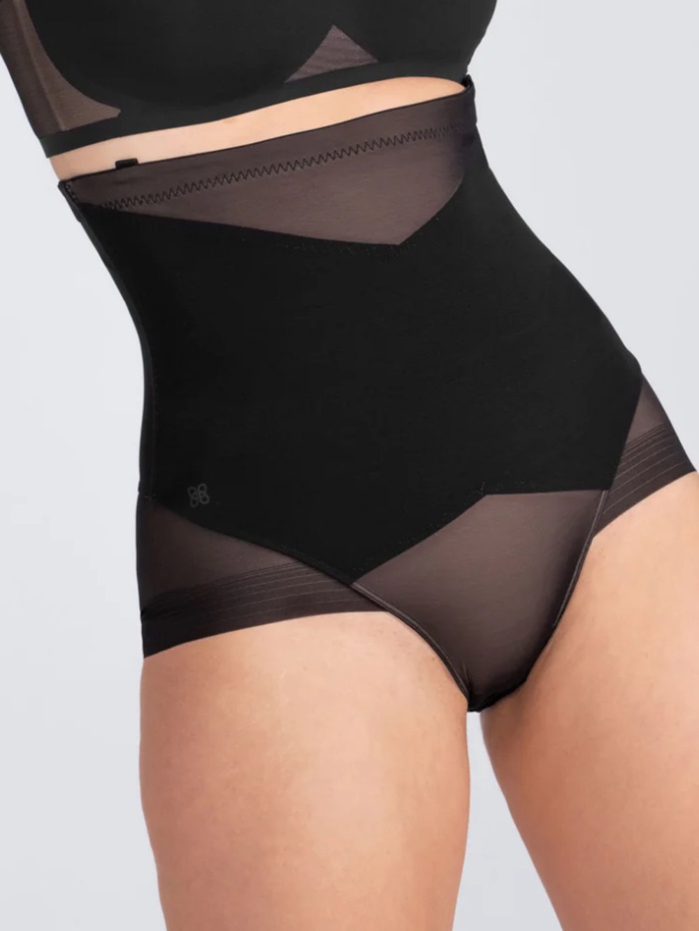 High-Waist Black Shaping superpower  Brief for Women
